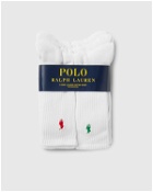 Polo Ralph Lauren Crew Socks 6 Pack White - Mens - Socks