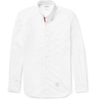 Thom Browne - Slim-Fit Button-Down Collar Cotton-Poplin Shirt - Men - White