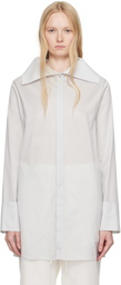 Ruohan Gray Water Color Tinos Long Sleeve Shirt