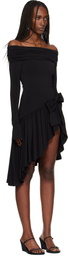 GUIZIO Black Lola Minidress
