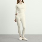 The North Face Women's x SKIMS W Refina Long Sleeve Top in Sk Bone