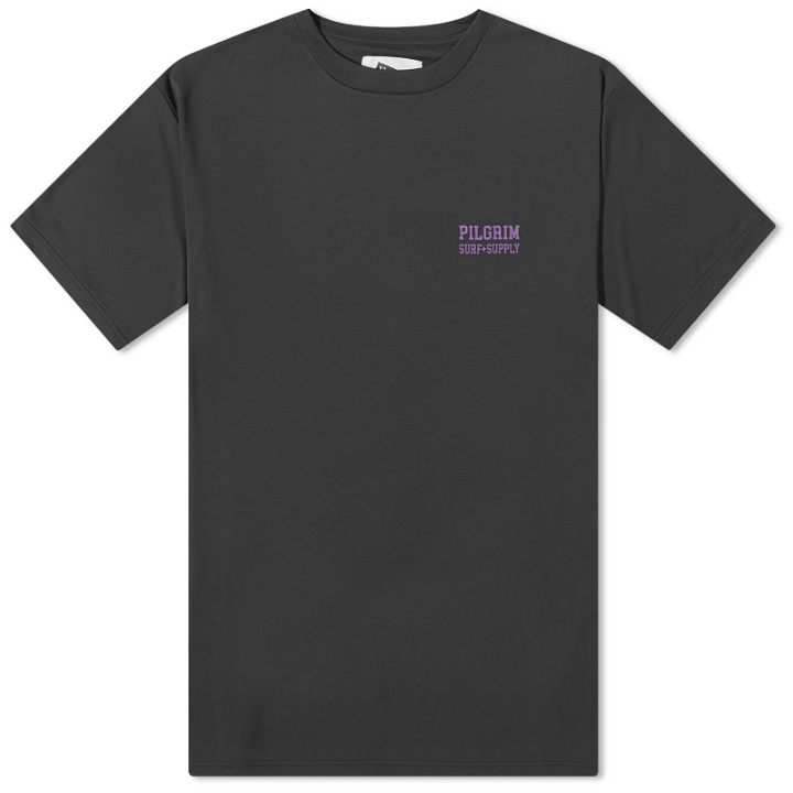 Photo: Pilgrim Surf + Supply Men's Wolfe Recycled T-Shirt in Black