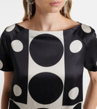 Dries Van Noten Polka-dot maxi dress