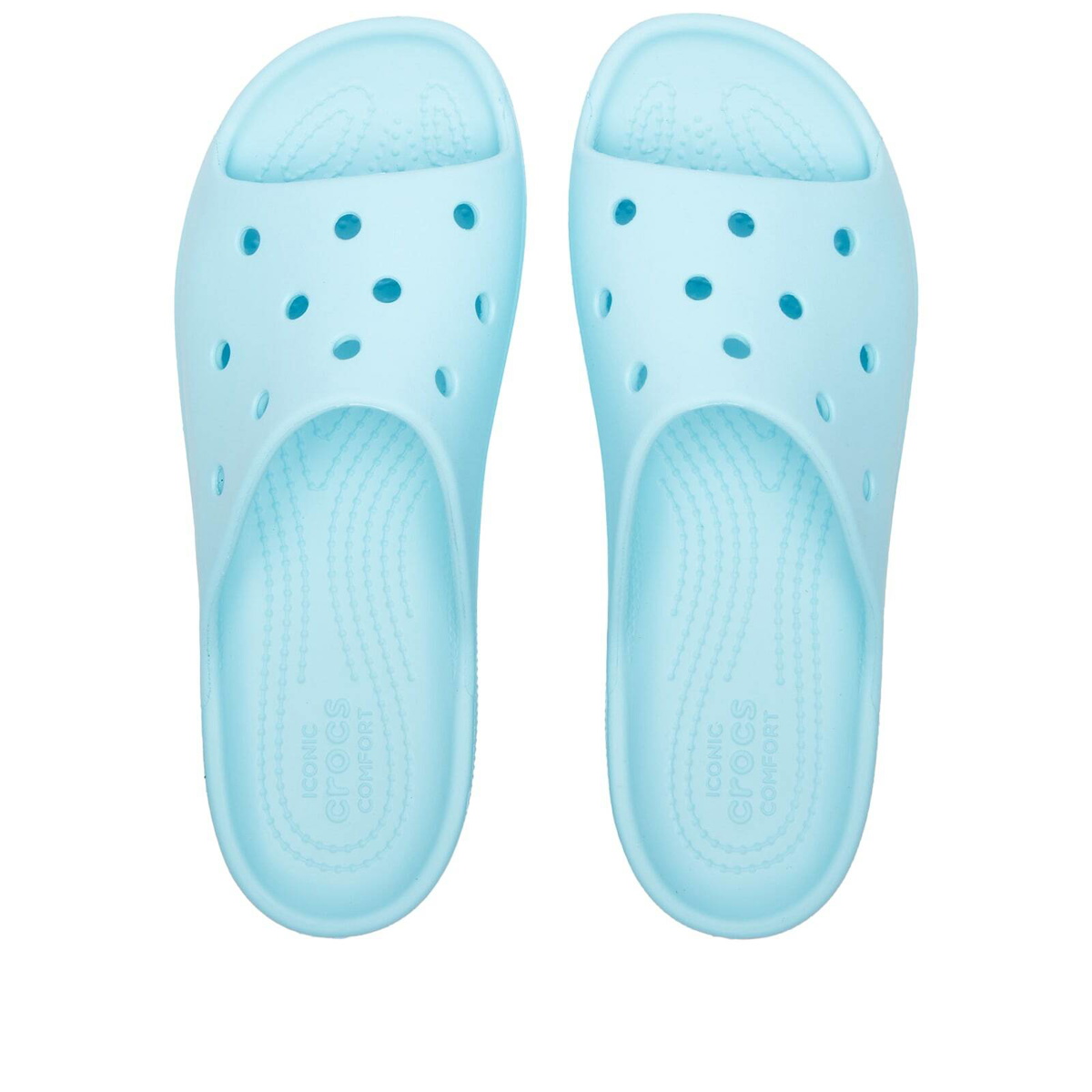 Crocs Classic Platform Slide in Arctic