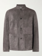 Dunhill - Suede Jacket - Gray