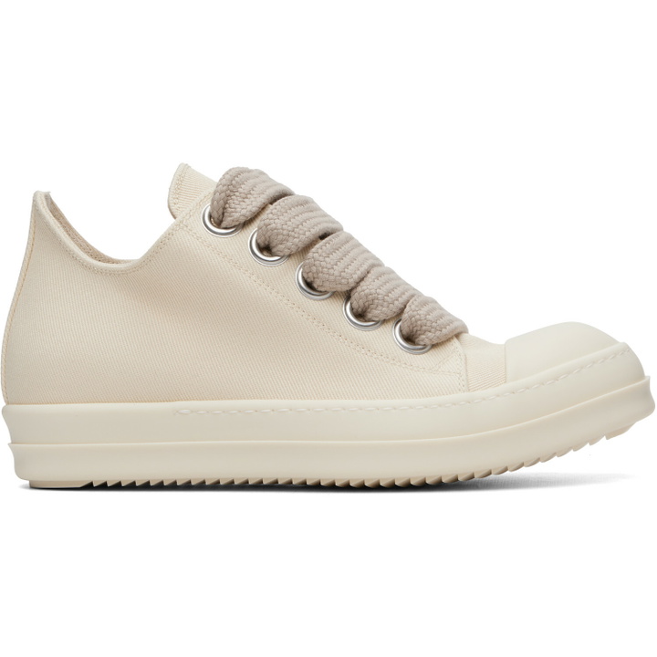 Photo: Rick Owens DRKSHDW Off-White Tower Jumbolace Low Sneaks Sneakers