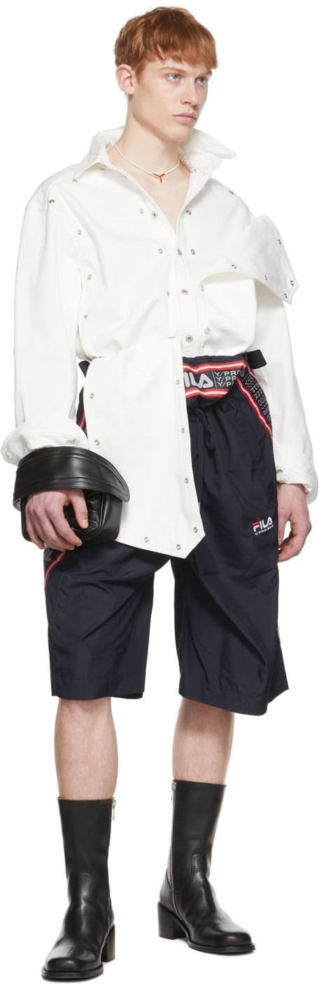 Y/Project（ワイプロジェクト）の「FILA POP UP TRACK SHORTS