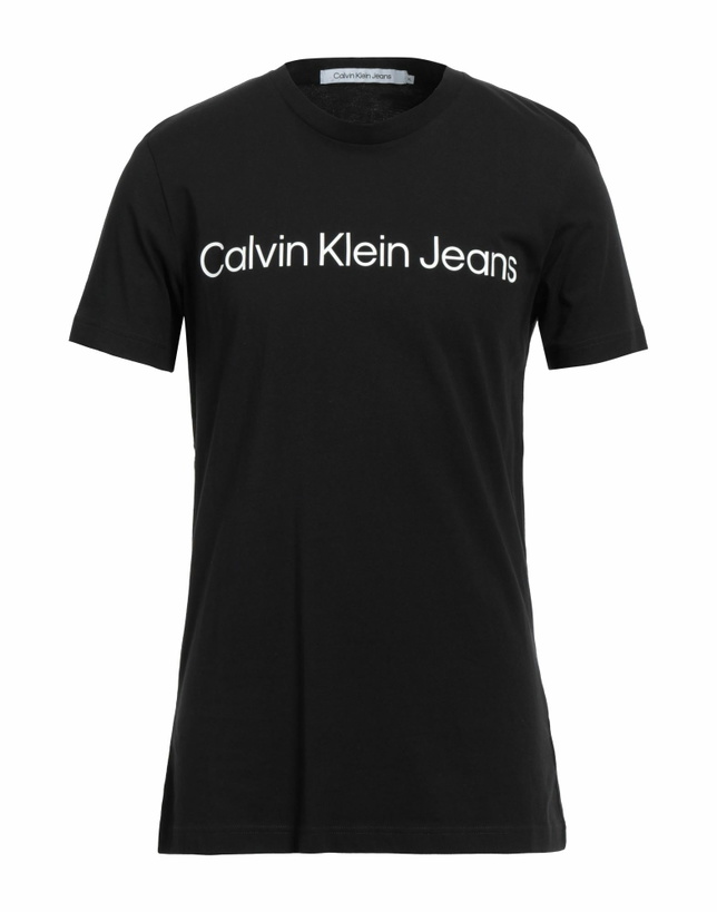 Photo: Calvin Klein Jeans Mens T-shirt in Black