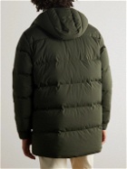 NN07 - Golf 8181 Quilted Shell Hooded Down Jacket - Green
