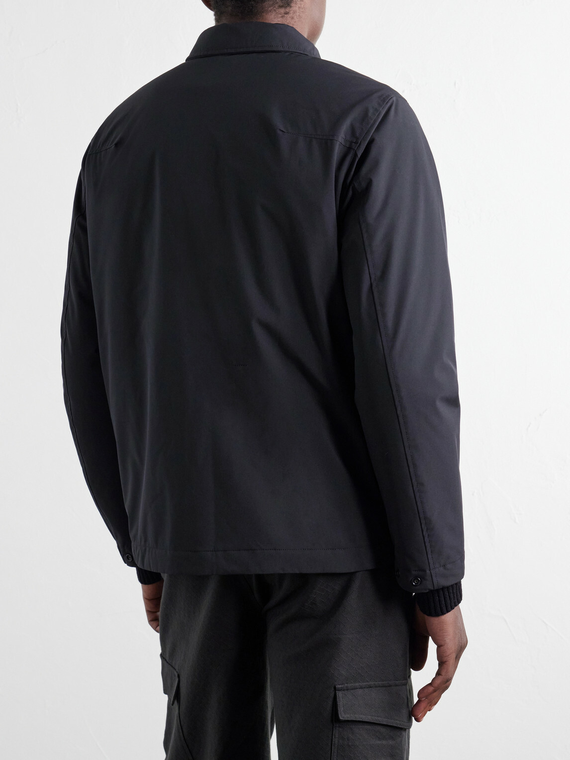 Stone Island - Recycled Shell-R_e.dye® Padded Jacket - Black