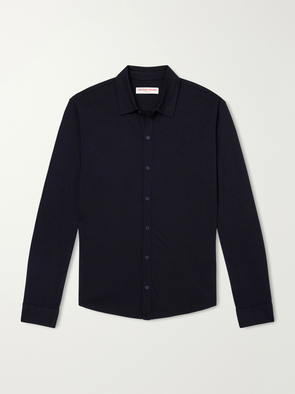 Orlebar Brown - Giles Wool Shirt - Blue