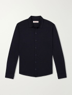 Orlebar Brown - Giles Wool Shirt - Blue