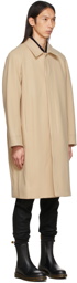 OVERCOAT Beige Melton Soutien Coat