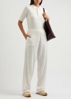 Extreme Cashmere N°353 Relax Cotton-blend Sweatpants - White - One Size