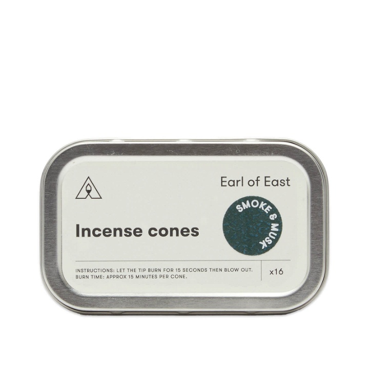 Photo: Earl of East Incense Cones - Smoke & Musk