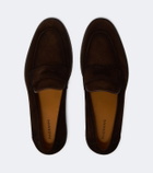 Magnanni Cervan Penny suede penny loafers