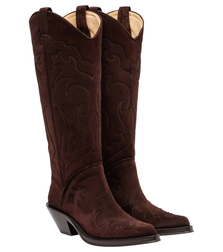 Photo: Gabriela Hearst Capitana suede cowboy boots