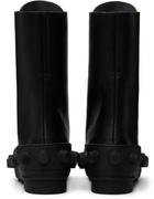 Walter Van Beirendonck Black Boom Boots