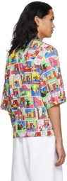 Moschino Multicolor Comics Shirt