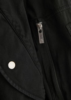 Helmut Lang MA1 Stretch-cotton Bomber Jacket Black