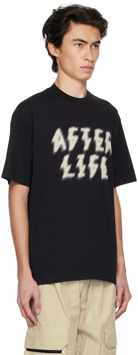 44 Label Group Black 'After Life' T-Shirt