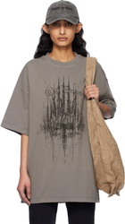 Liza Keane Gray 'Wet Dreams' T-shirt