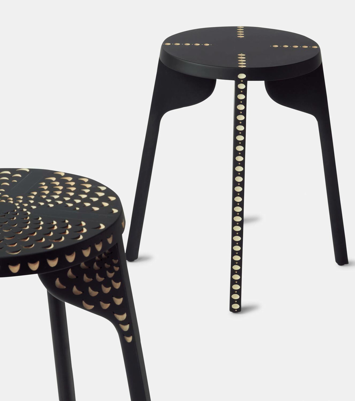 Zanat Tattoo Pheasant maple stool