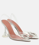 Amina Muaddi - Begum embellished PVC pumps