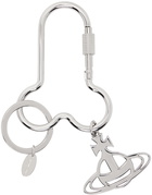 Vivienne Westwood Silver Penis Carabiner Keychain