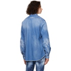 Dsquared2 Blue Denim Relaxed Dan Shirt