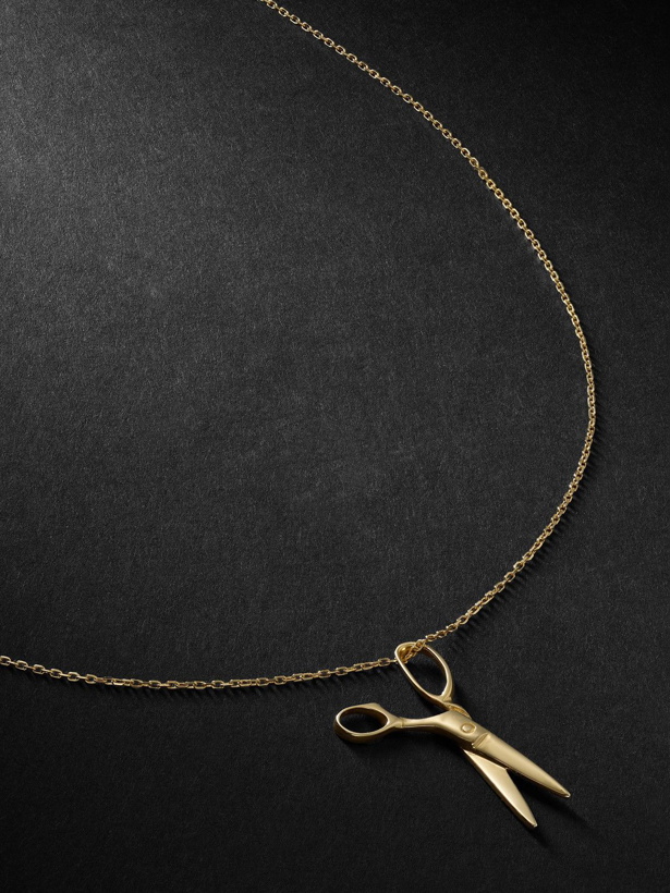 Photo: Mateo - Scissor Gold Necklace