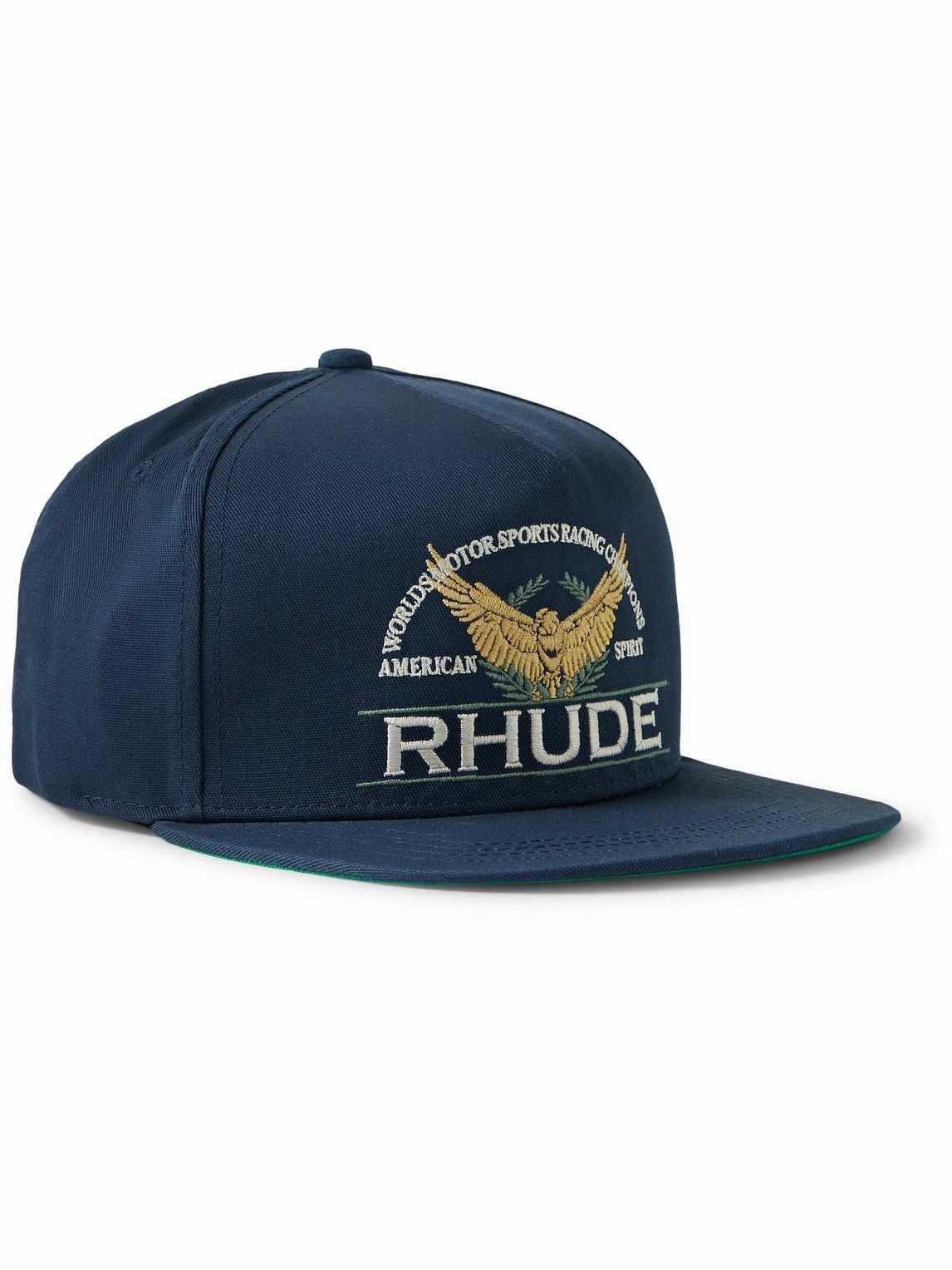 Rhude - American Spirit Logo-Embroidered Twill Trucker Cap Rhude