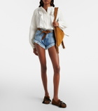 Isabel Marant Eneidala high-rise denim shorts