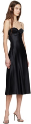 Mirror Palais Black Ballet Midi Dress