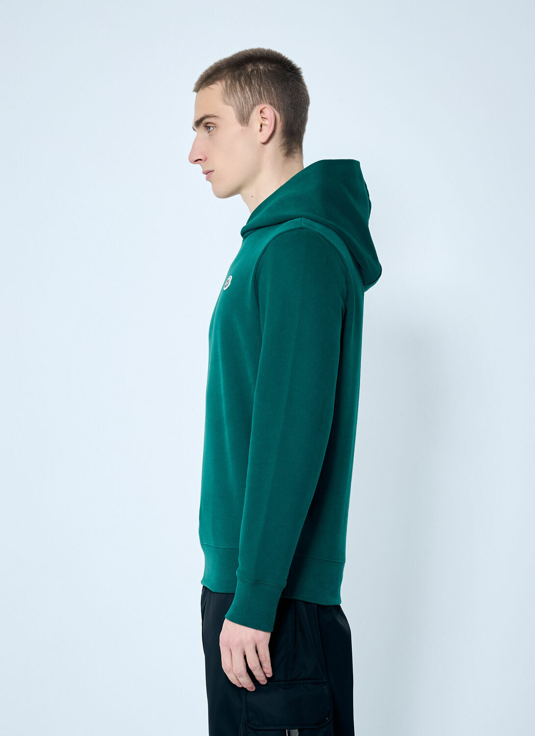 Moncler Logo Patch Hooded Sweatshirt