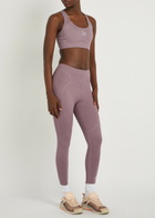 Adidas X Stella Mccartney Power Impact Stretch-jersey Training bra Purple
