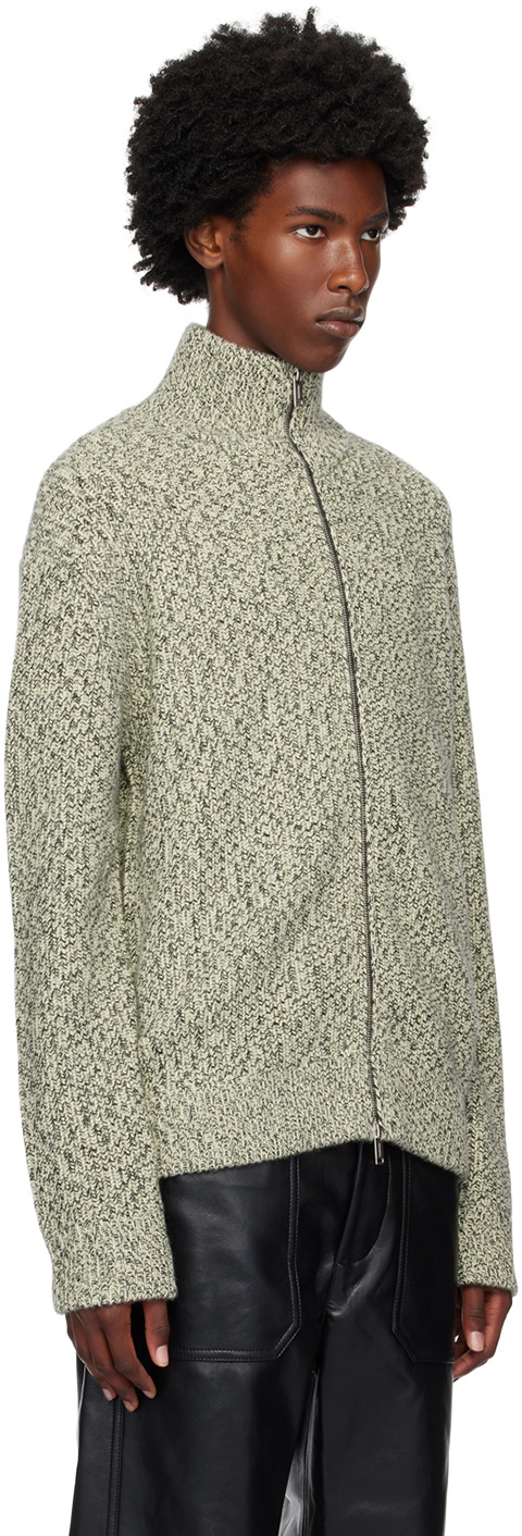 Nanushka Gray Sonni Cardigan