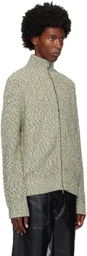 Nanushka Gray Sonni Cardigan