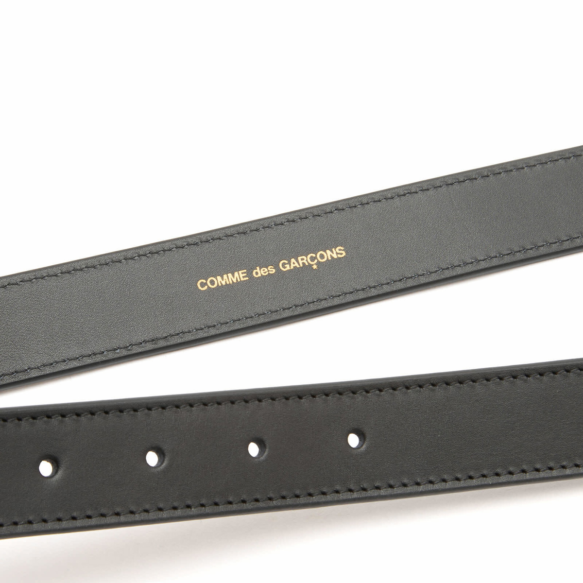 Comme des Garçons Wallet Classic Leather Belt in Black
