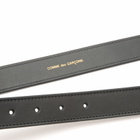 Comme des Garçons Wallet Classic Leather Belt in Black