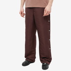 Air Jordan x A Ma Maniere Snap Pant in Mahogany