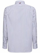 THOM BROWNE - Striped Poplin Shirt