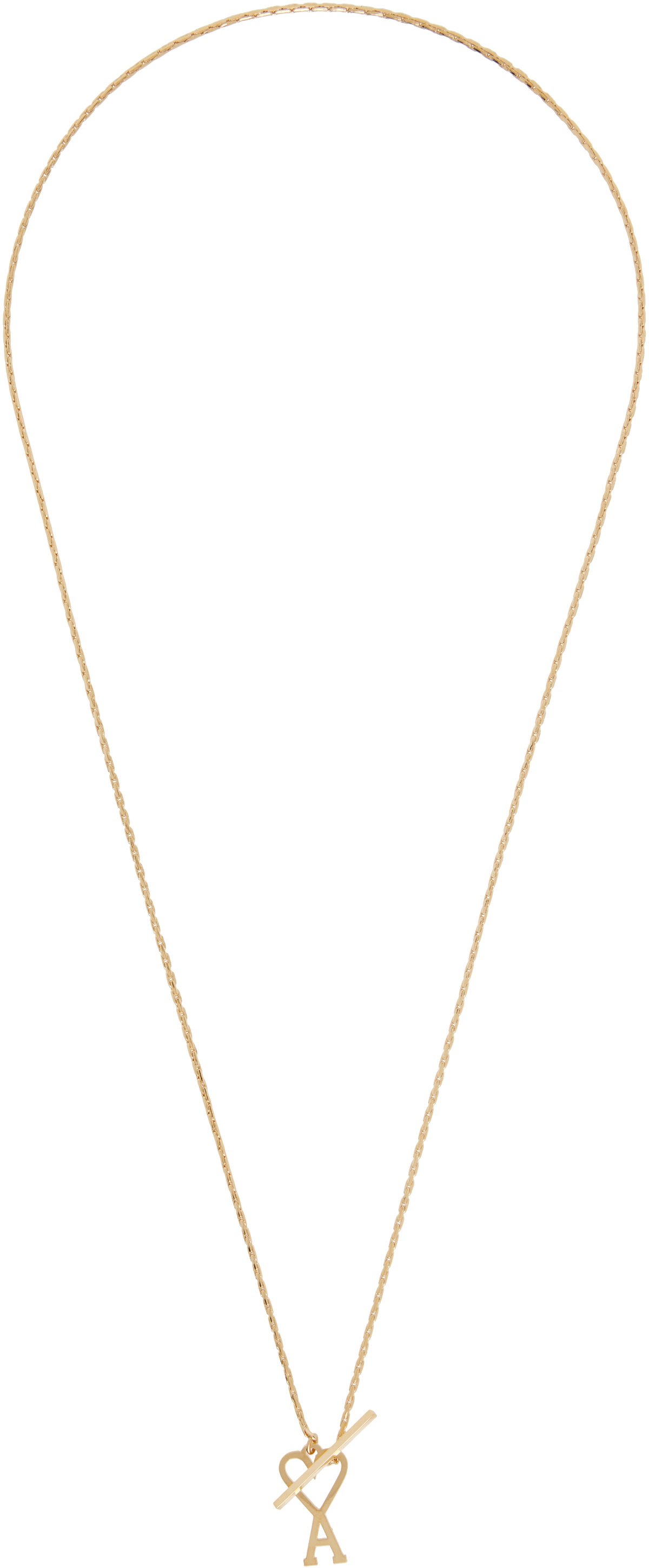 AMI Paris Ami de Coeur Chain Necklace
