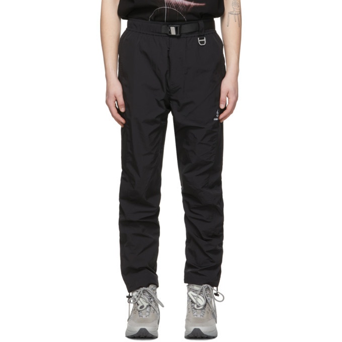 Photo: C2H4 Black My Own Private Planet Paneled Track Trousers