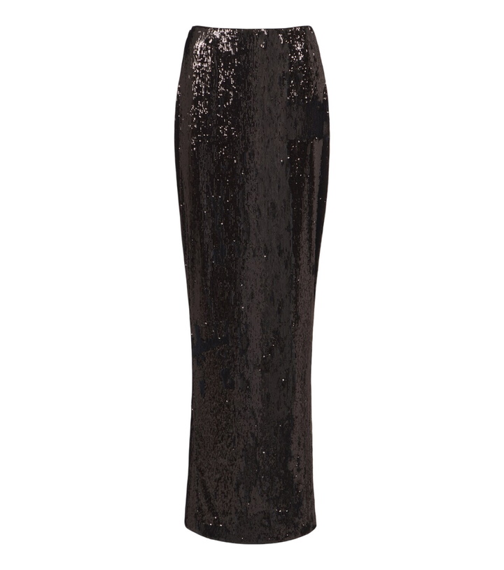 Photo: Balmain Sequined maxi skirt