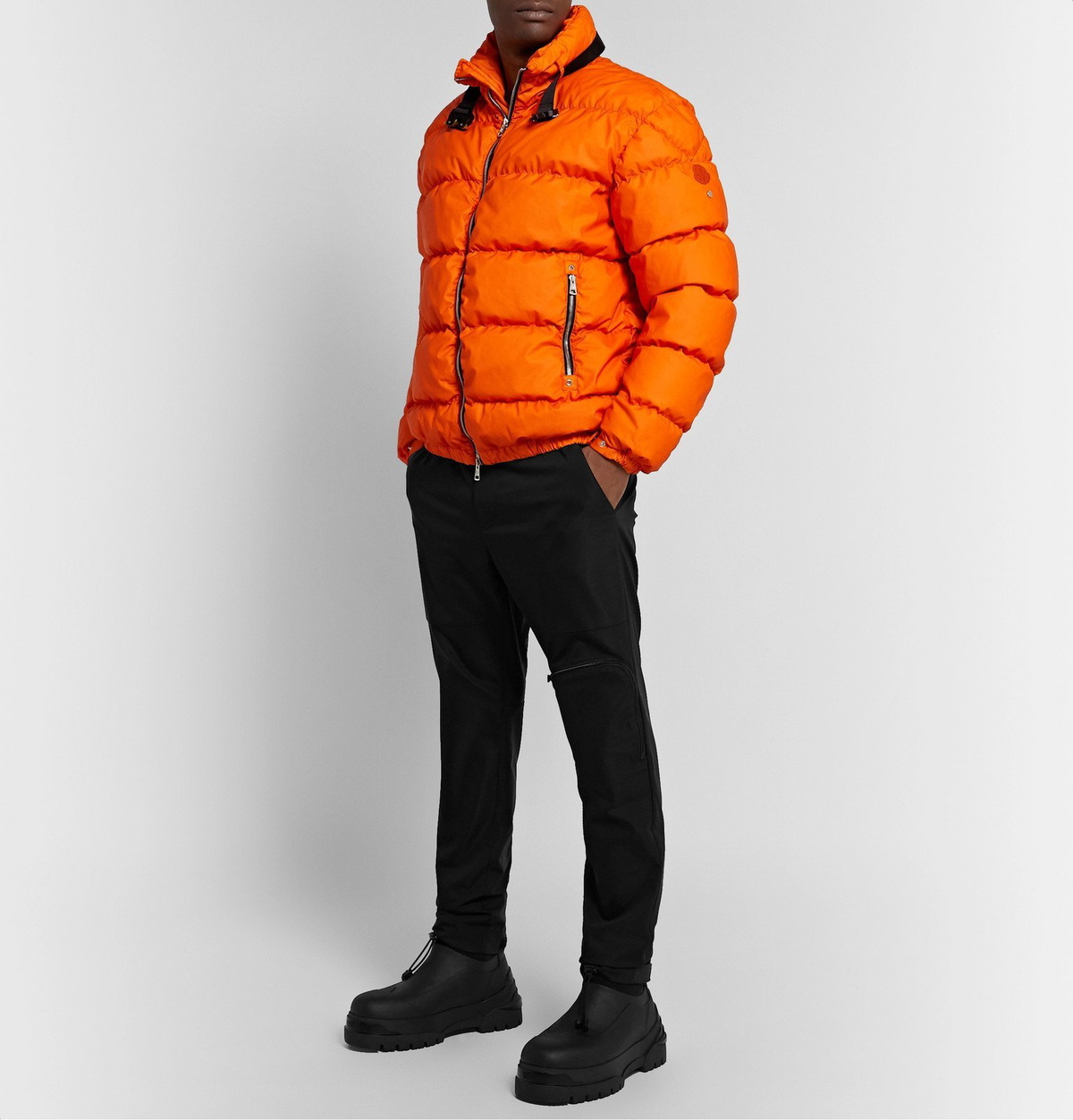 Moncler Genius - 6 Moncler 1017 ALYX 9SM Leather-Trimmed Rubber