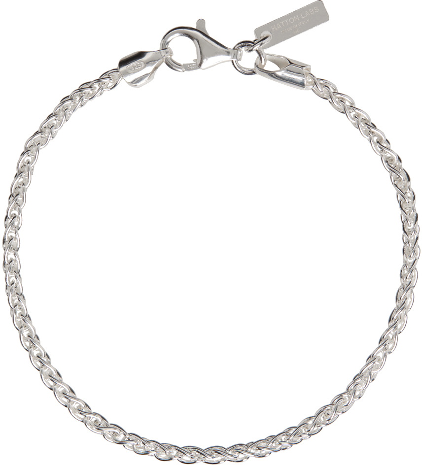 Hatton Labs Silver Rope Bracelet