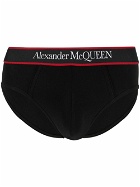ALEXANDER MCQUEEN - Logo Cotton Briefs