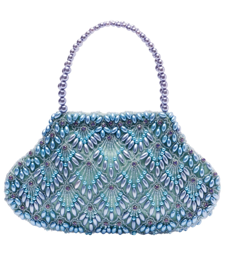 Photo: Clio Peppiatt Scallop Mini embellished tote bag
