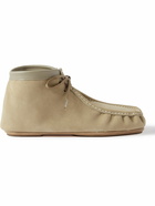 Auralee - Suede Desert Boots - Neutrals